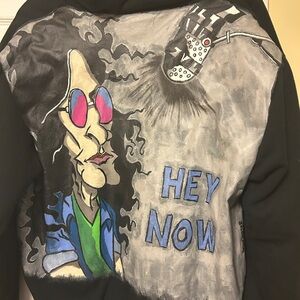Howard Stern Hand Painted Hoodie.